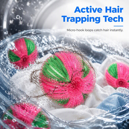 ⏳🔥LIMITED-TIME 49% OFF! ⏰👕Reusable Nylon Laundry Lint Hair Catcher Balls🌬️
