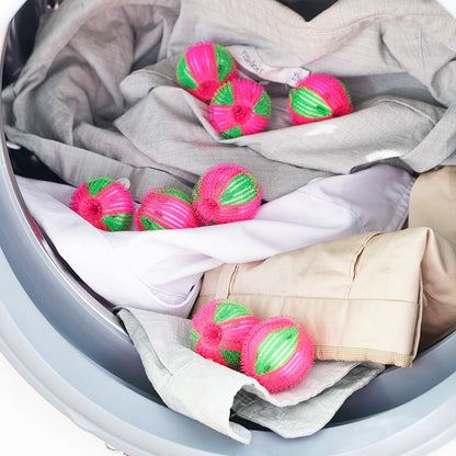 ⏳🔥LIMITED-TIME 49% OFF! ⏰👕Reusable Nylon Laundry Lint Hair Catcher Balls🌬️