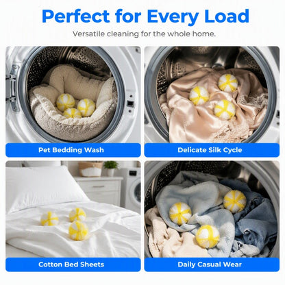 ⏳🔥LIMITED-TIME 49% OFF! ⏰👕Reusable Nylon Laundry Lint Hair Catcher Balls🌬️