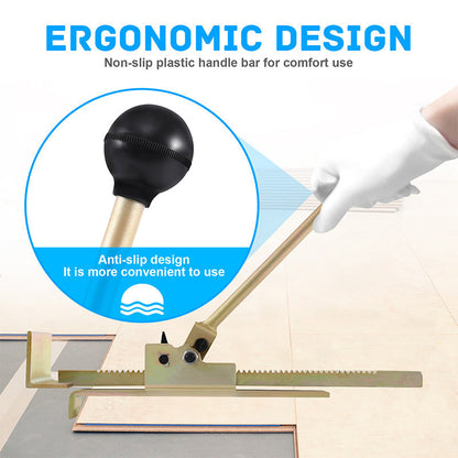 📏 49% OFF NOW! 🏠 Ratcheting Plank Jack – Heavy-Duty, Precise Alignment & Ergonomic Grip – For Hardwood Floor Installation 🛠️