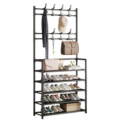 ⏳🔥LIMITED-TIME 49% OFF! ⏰Multi-Functional Entryway Shoe & Coat Rack🧥Multi-Functional Entryway Shoe & Coat Rack