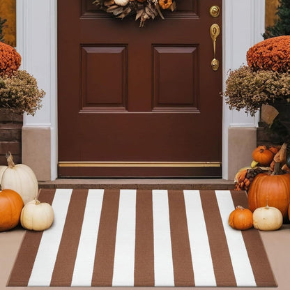 🚪 LIMITED‑TIME 49% OFF! ✨ Simple Striped Non‑Slip Door Mat – Stain‑Resistant, Reinforced Edge, Multi‑Size ✨