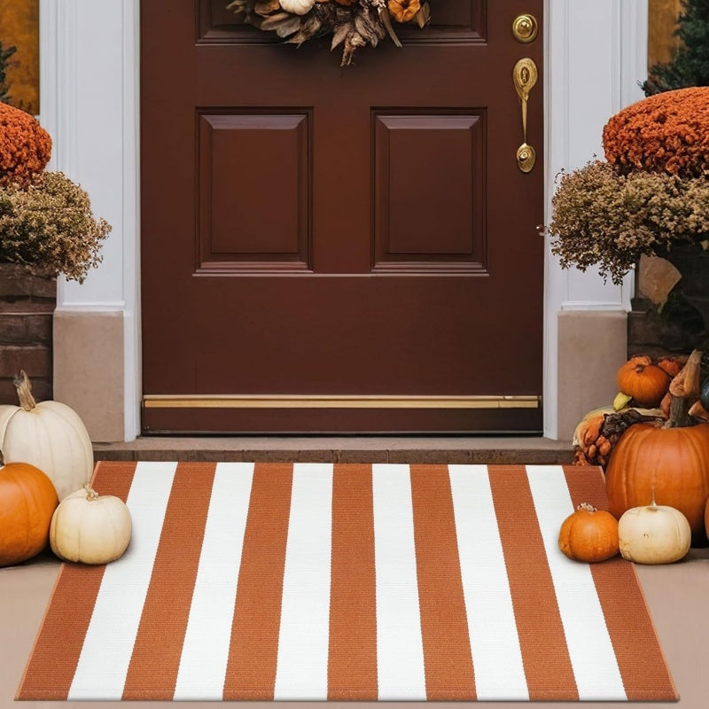 🚪 LIMITED‑TIME 49% OFF! ✨ Simple Striped Non‑Slip Door Mat – Stain‑Resistant, Reinforced Edge, Multi‑Size ✨