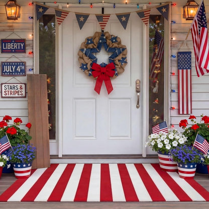🚪 LIMITED‑TIME 49% OFF! ✨ Simple Striped Non‑Slip Door Mat – Stain‑Resistant, Reinforced Edge, Multi‑Size ✨