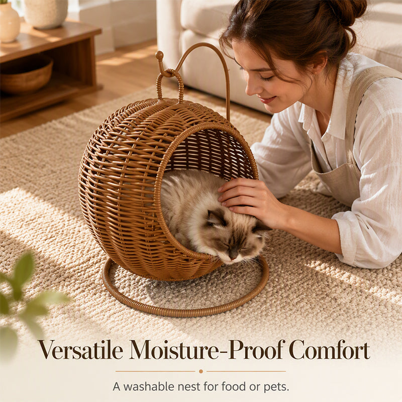 🧺 Save 49%! 🏠 Woven Storage Basket – Decorative, hanging & stylish ✨