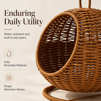 🧺 Save 49%! 🏠 Woven Storage Basket – Decorative, hanging & stylish ✨