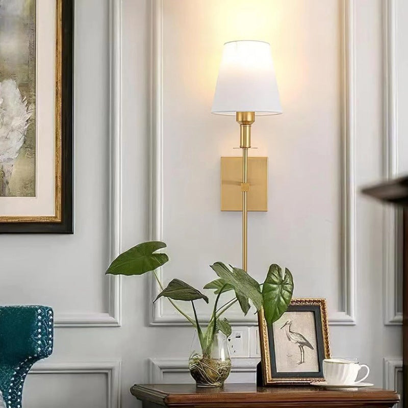 💡 49% OFF! Fabric Shade Wall Light – classic style, gentle lighting, easy to install – elevate any room. 🏠💛