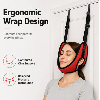 📢📢49% OFF !! ⏰Over Door Cervical Traction Device for Neck Pain Relief