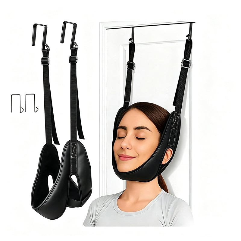 📢📢49% OFF !! ⏰Over Door Cervical Traction Device for Neck Pain Relief