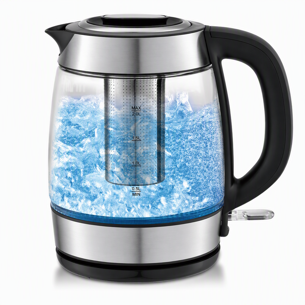 ☕ Save 49%! ⚡ Glass Electric Kettle – 2L, auto shut‑off & overheat protection ✨