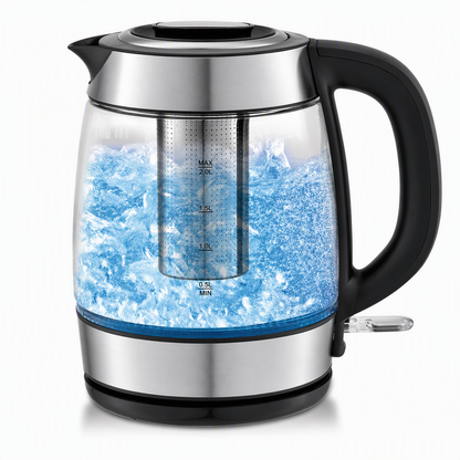 ☕ Save 49%! ⚡ Glass Electric Kettle – 2L, auto shut‑off & overheat protection ✨