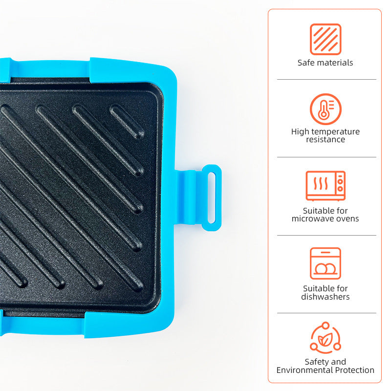 🎉 LIMITED TIME 49% OFF! 🍞 Microwave Toaster & Sandwich Maker – Non-Stick Surface, Microwave & Oven Compatible, Compact Design ✨