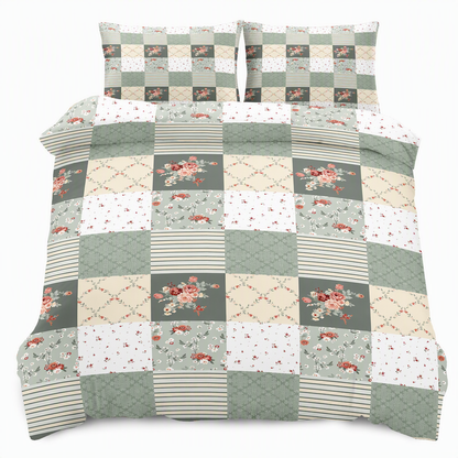 🛏️ LIMITED‑TIME 49% OFF! 💐 All Season Brushed Floral Bedding Set – Soft, Reversible, Decorative ✨