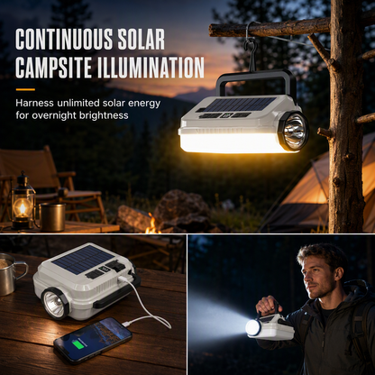 ⭐ DON'T MISS 49% OFF 🏕️ Multi-Functional — Lantern, Work Light & Device Charger
