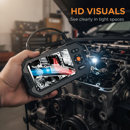 🏆 LIMITED-TIME 49% OFF! 📱 Self-Contained Endoscope Kit: 1080P Camera, 4.3" Monitor, Waterproof, Rechargeable