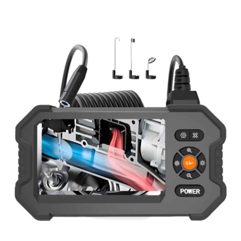 🏆 LIMITED-TIME 49% OFF! 📱 Self-Contained Endoscope Kit: 1080P Camera, 4.3" Monitor, Waterproof, Rechargeable