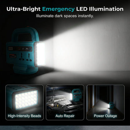 🔌 Save 49%! 💡 Portable Power Inverter – With LED light & versatile use ✨