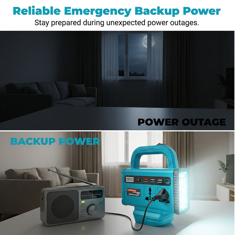🔌 Save 49%! 💡 Portable Power Inverter – With LED light & versatile use ✨