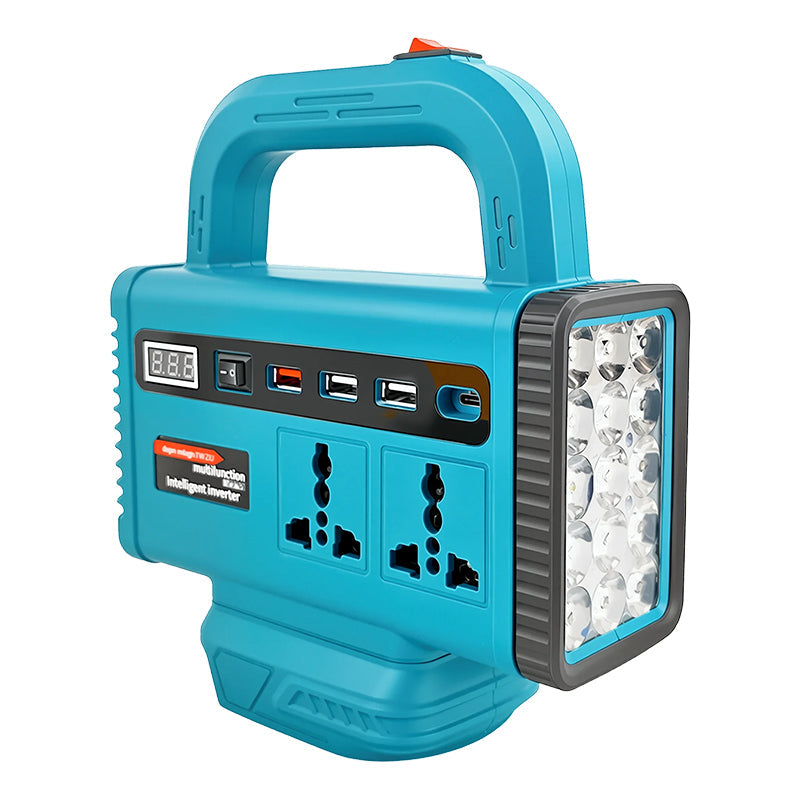 🔌 Save 49%! 💡 Portable Power Inverter – With LED light & versatile use ✨