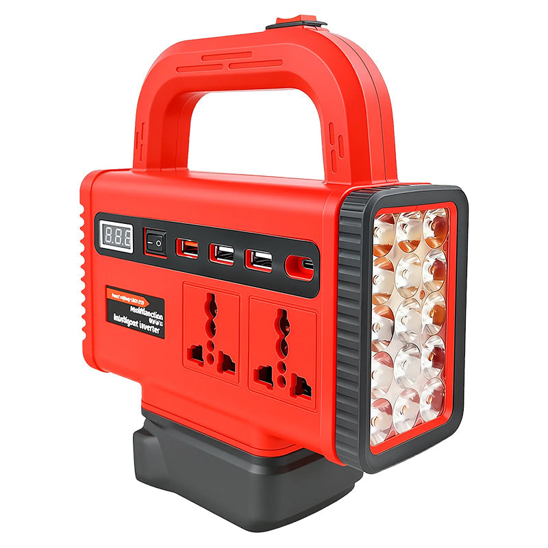 🔌 Save 49%! 💡 Portable Power Inverter – With LED light & versatile use ✨