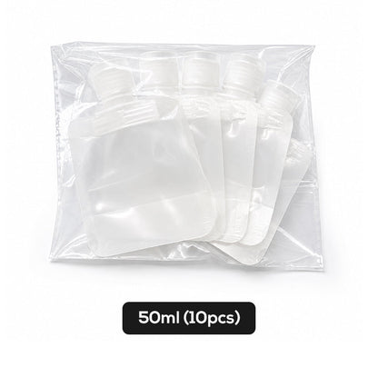 ✈️ LIMITED‑TIME 49% OFF! 🧴 23,418 Happy Travelers – Portable Travel Fluid Makeup Packing Bag (10 Pcs) – Leak-Proof, Transparent & Reusable 🧳