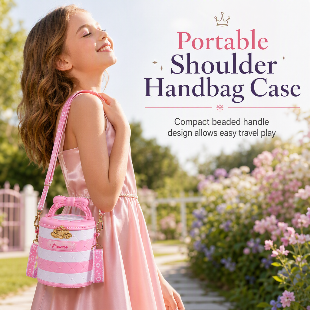 💄 LIMITED‑TIME 49% OFF! ✨ Washable Princess Makeup Set – Kid‑Safe Non‑Toxic Pretend Beauty Toy Gift 👸