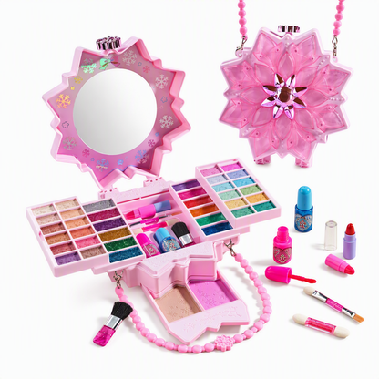 💄 LIMITED‑TIME 49% OFF! ✨ Washable Princess Makeup Set – Kid‑Safe Non‑Toxic Pretend Beauty Toy Gift 👸
