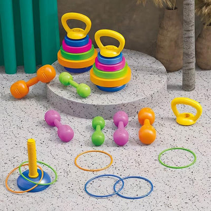 👦💪Kids Adjustable Dumbbell Toy Set