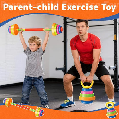 👦💪Kids Adjustable Dumbbell Toy Set