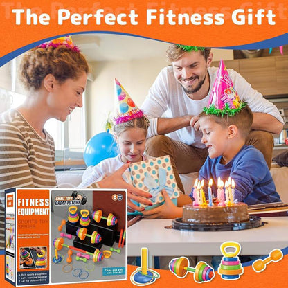 👦💪Kids Adjustable Dumbbell Toy Set