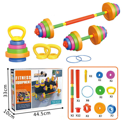 👦💪Kids Adjustable Dumbbell Toy Set
