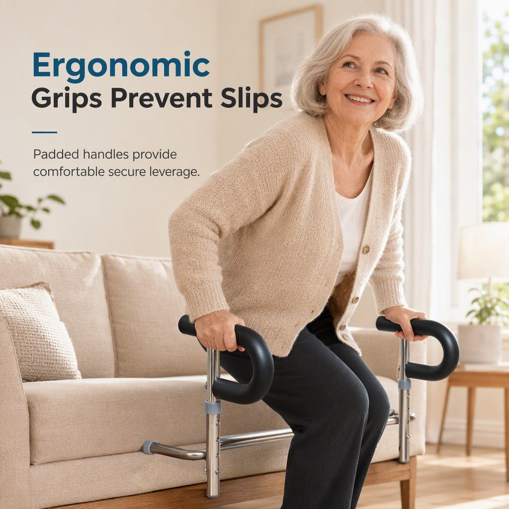⏳🔥LIMITED-TIME 49% OFF! ⏰Sofa Stand Assist Rail for Elderly Stainless Steel🛋️