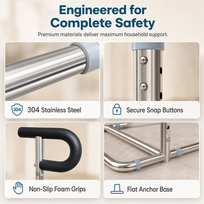 ⏳🔥LIMITED-TIME 49% OFF! ⏰Sofa Stand Assist Rail for Elderly Stainless Steel🛋️