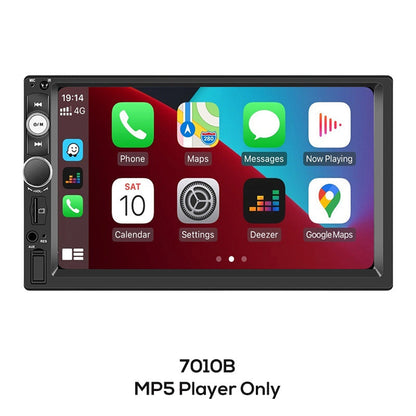 🚗 LIMITED‑TIME 49% OFF! ✨ 7‑Inch Double DIN Car Stereo – Wired CarPlay & Android Auto, Backup Camera Input 📱