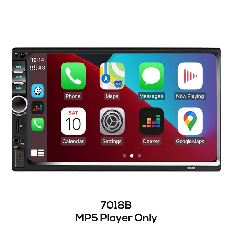🚗 LIMITED‑TIME 49% OFF! ✨ 7‑Inch Double DIN Car Stereo – Wired CarPlay & Android Auto, Backup Camera Input 📱