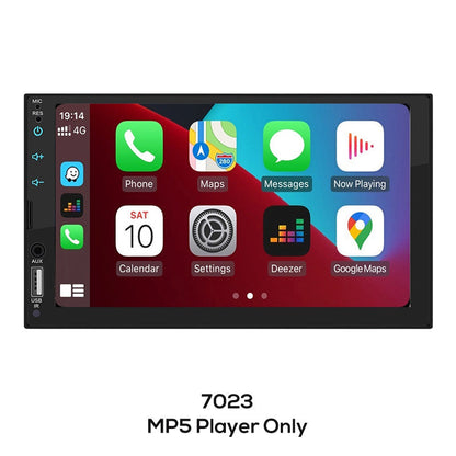 🚗 LIMITED‑TIME 49% OFF! ✨ 7‑Inch Double DIN Car Stereo – Wired CarPlay & Android Auto, Backup Camera Input 📱