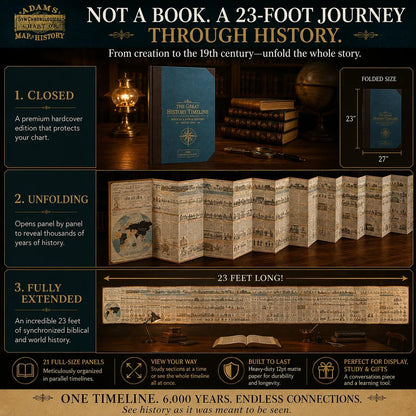 ⏳Limited-time 49% off⏰Synchronological History Chart📜📚
