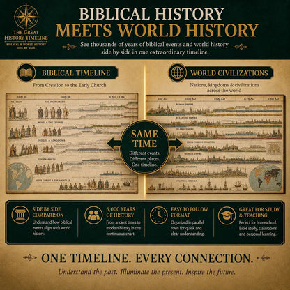 ⏳Limited-time 49% off⏰Synchronological History Chart📜📚