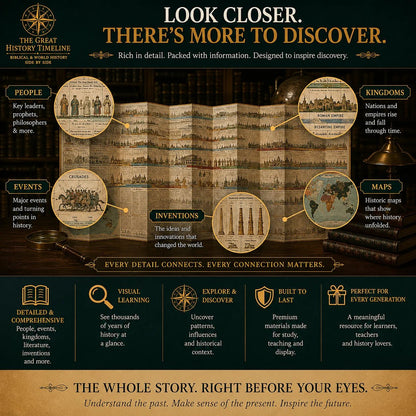 ⏳Limited-time 49% off⏰Synchronological History Chart📜📚