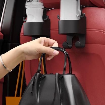📢📢49% OFF !! ⏰Car Seat Headrest Cup Holder with Hooks