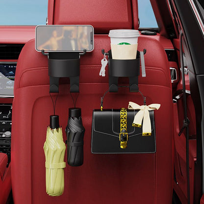 📢📢49% OFF !! ⏰Car Seat Headrest Cup Holder with Hooks