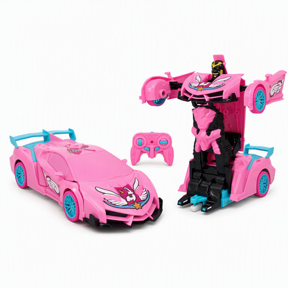 🚗 49% OFF! ✨One Button Deforming Remote Control Car Cyberpunk Spider Unicorn Drifting RC Pickup Toy Gift for Boys and Girls