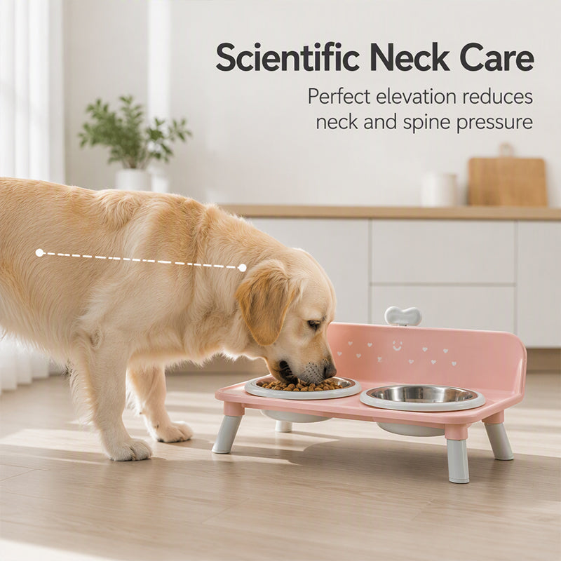 🐾 Save 49%! 🥣 Elevated Pet Bowls – Detachable & double‑bowl design ✨