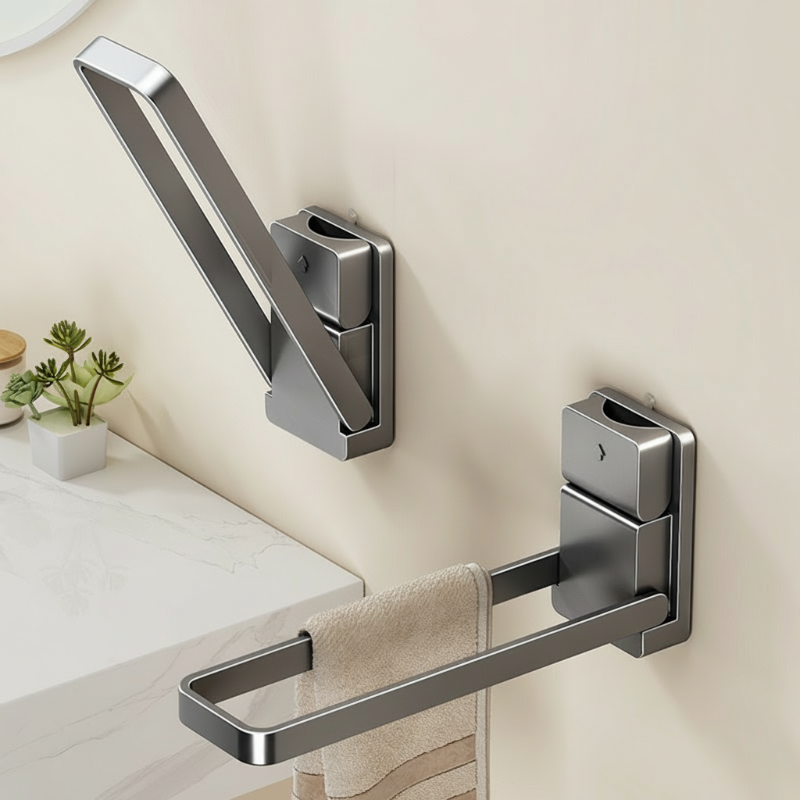 ⚡Flash Sale 49%OFF⚡Foldable Suction Cup Towel Rack