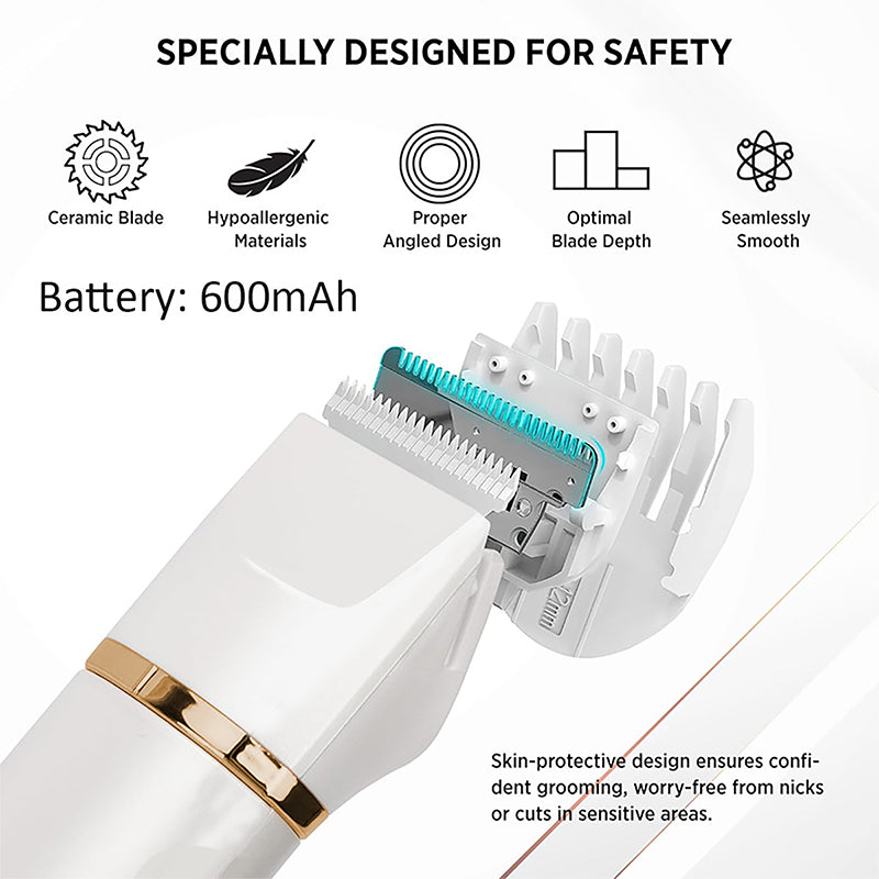 🧹LIMITED-TIME 49% OFF! 🧔 3-in-1 Versatility — One Tool, Full Grooming Routine