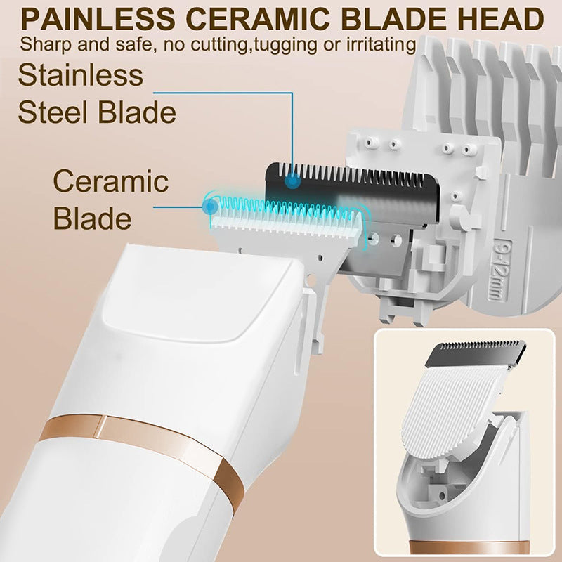🧹LIMITED-TIME 49% OFF! 🧔 3-in-1 Versatility — One Tool, Full Grooming Routine