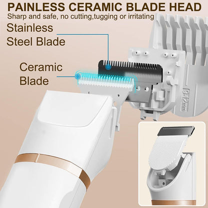 🧹LIMITED-TIME 49% OFF! 🧔 3-in-1 Versatility — One Tool, Full Grooming Routine