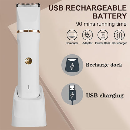 🧹LIMITED-TIME 49% OFF! 🧔 3-in-1 Versatility — One Tool, Full Grooming Routine