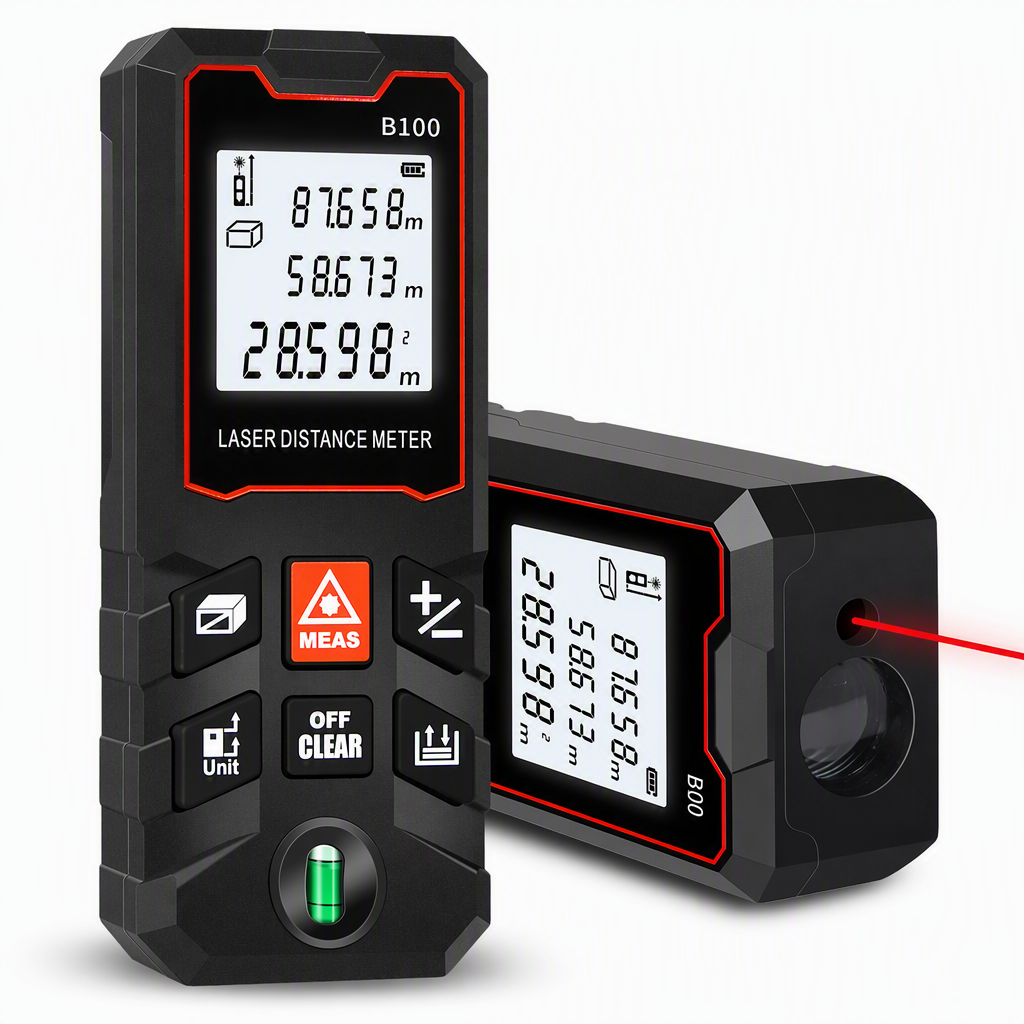 ⏳Time-Limited Special⏰Rechargeable Laser Rangefinder – Voice Broadcast, Shockproof Casing, Multiple Range Options 🔦