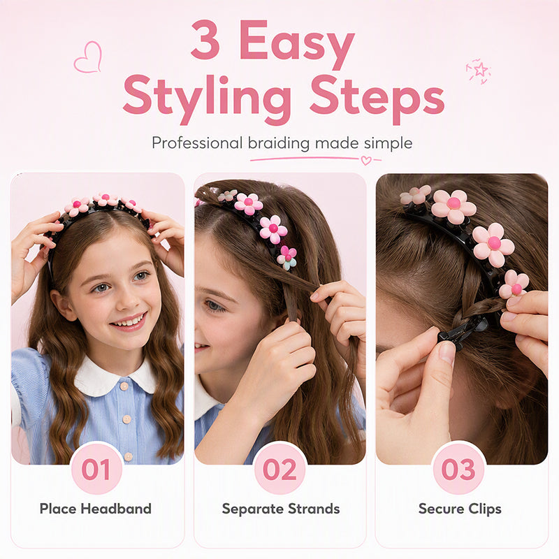 ⏳🔥LIMITED-TIME 49% OFF! ⏰Cute Cartoon Hairband for Girls👧🌸